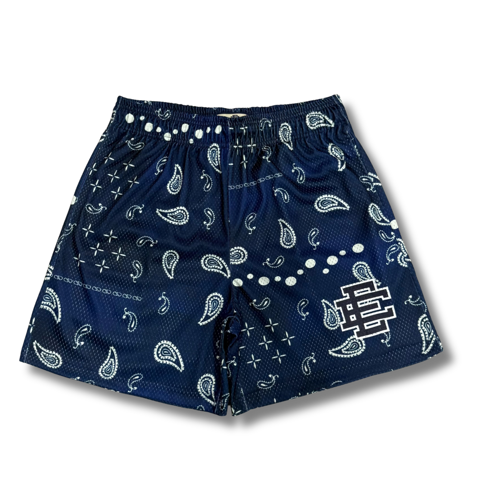 Eric E shorts Navy Paisley