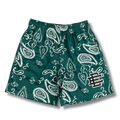 Eric E shorts basic Paisley green