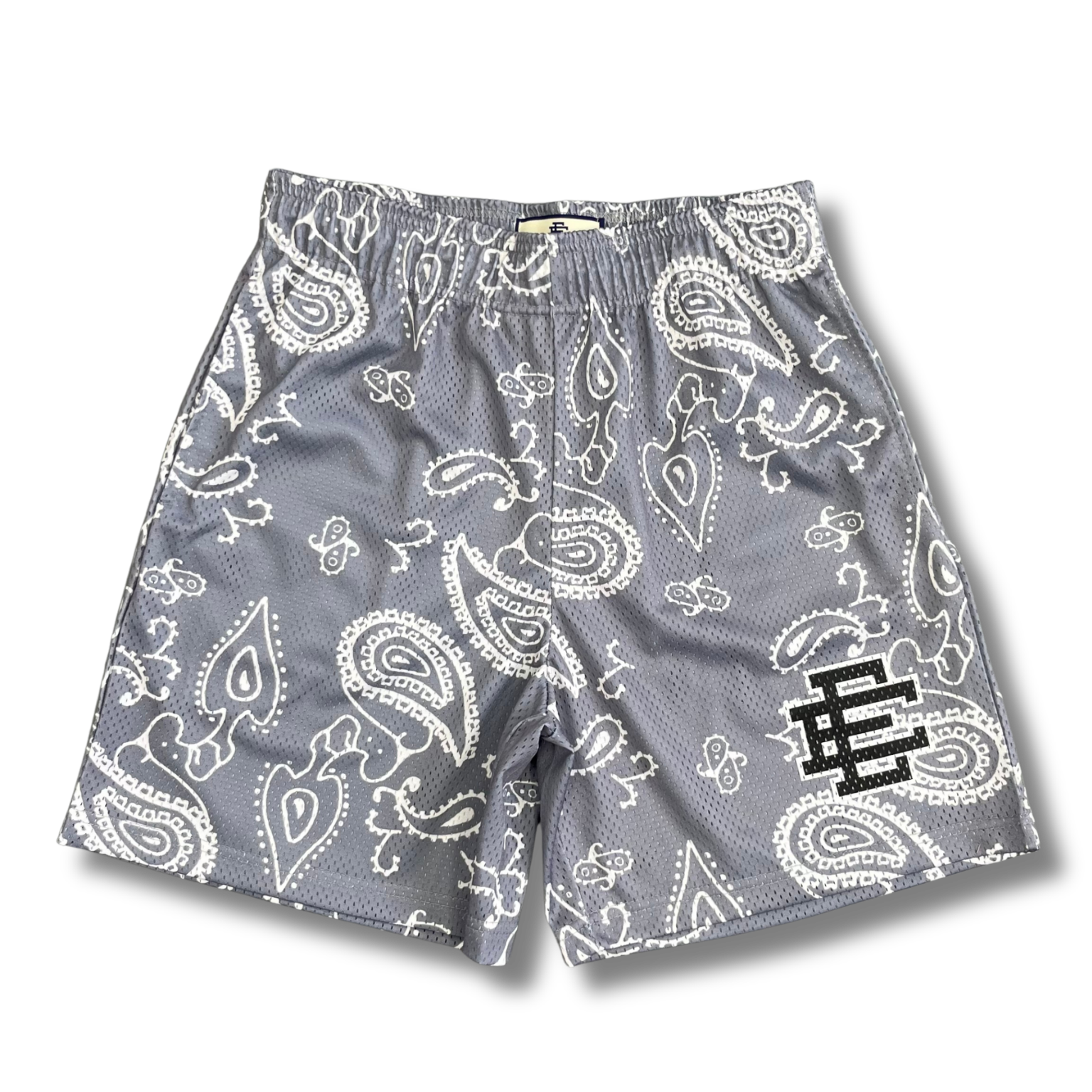 Eric E shorts basic Paisley gray