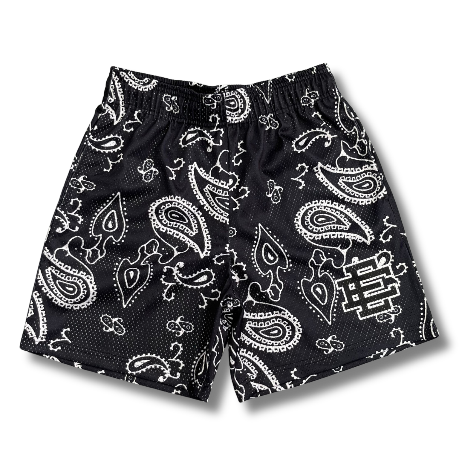 Eric E shorts basic Paisley black