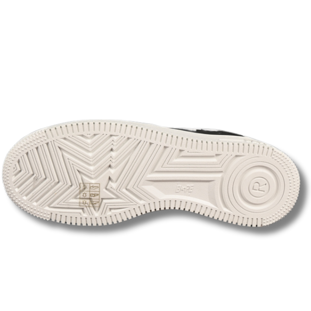 Black Engraved Star Ape