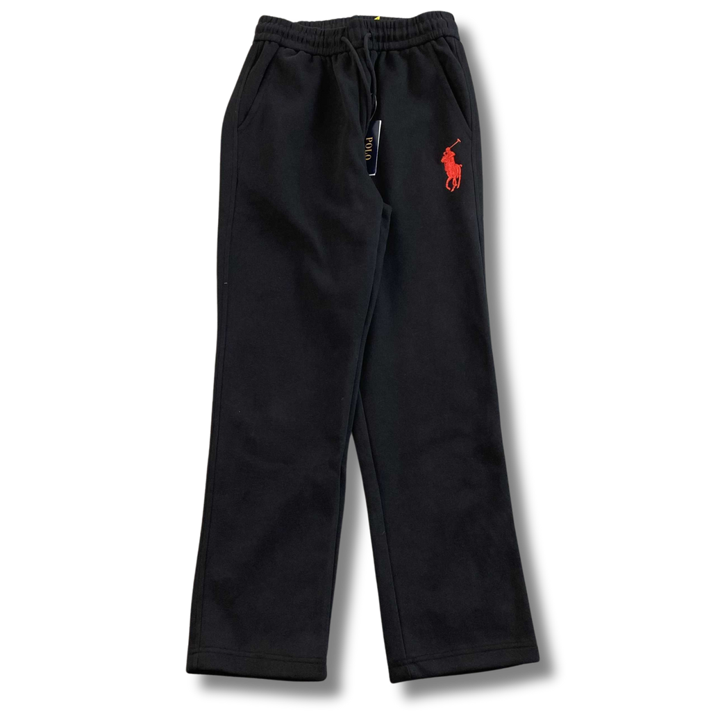 Ralph L Trousers Black/Red