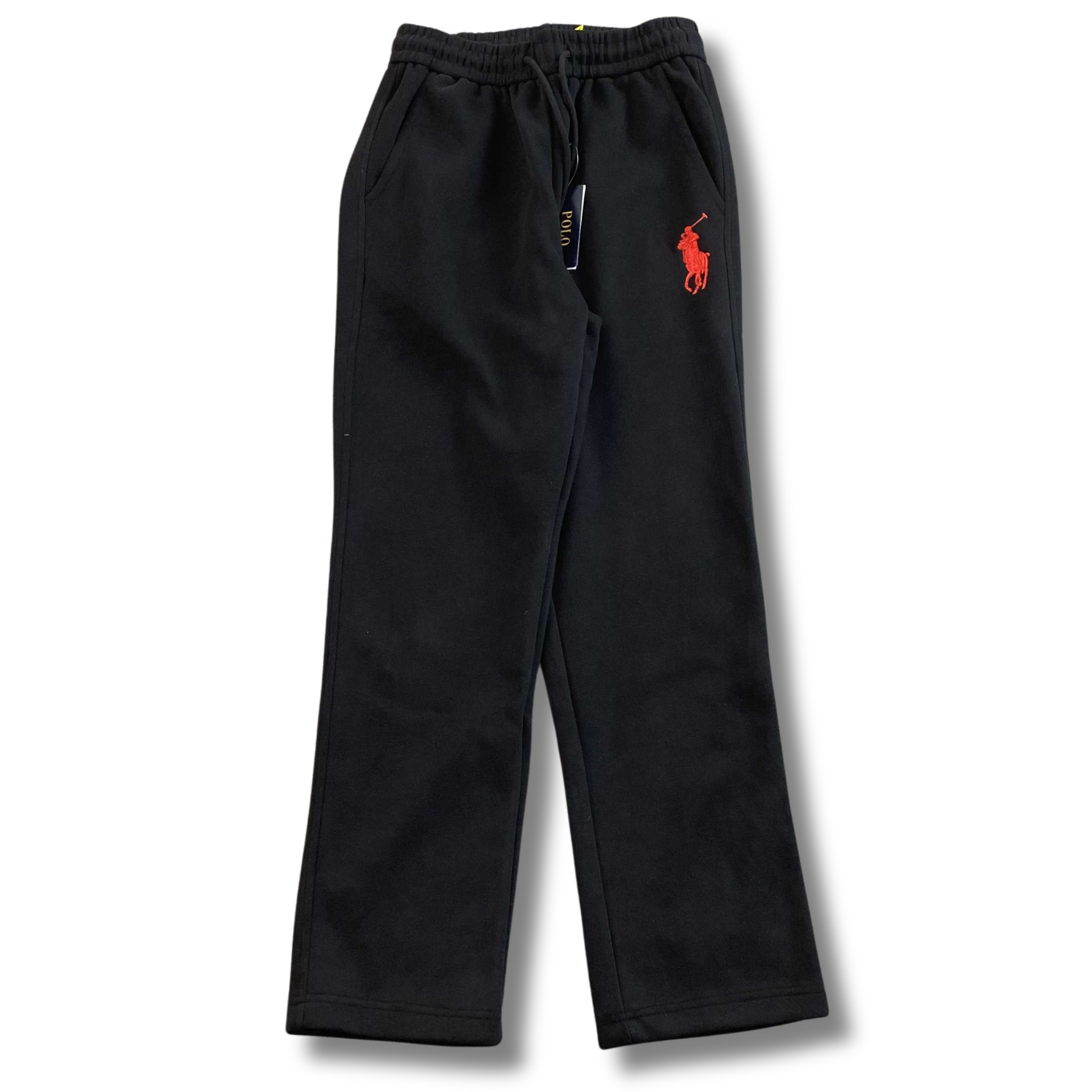 Ralph L Trousers Black/Red