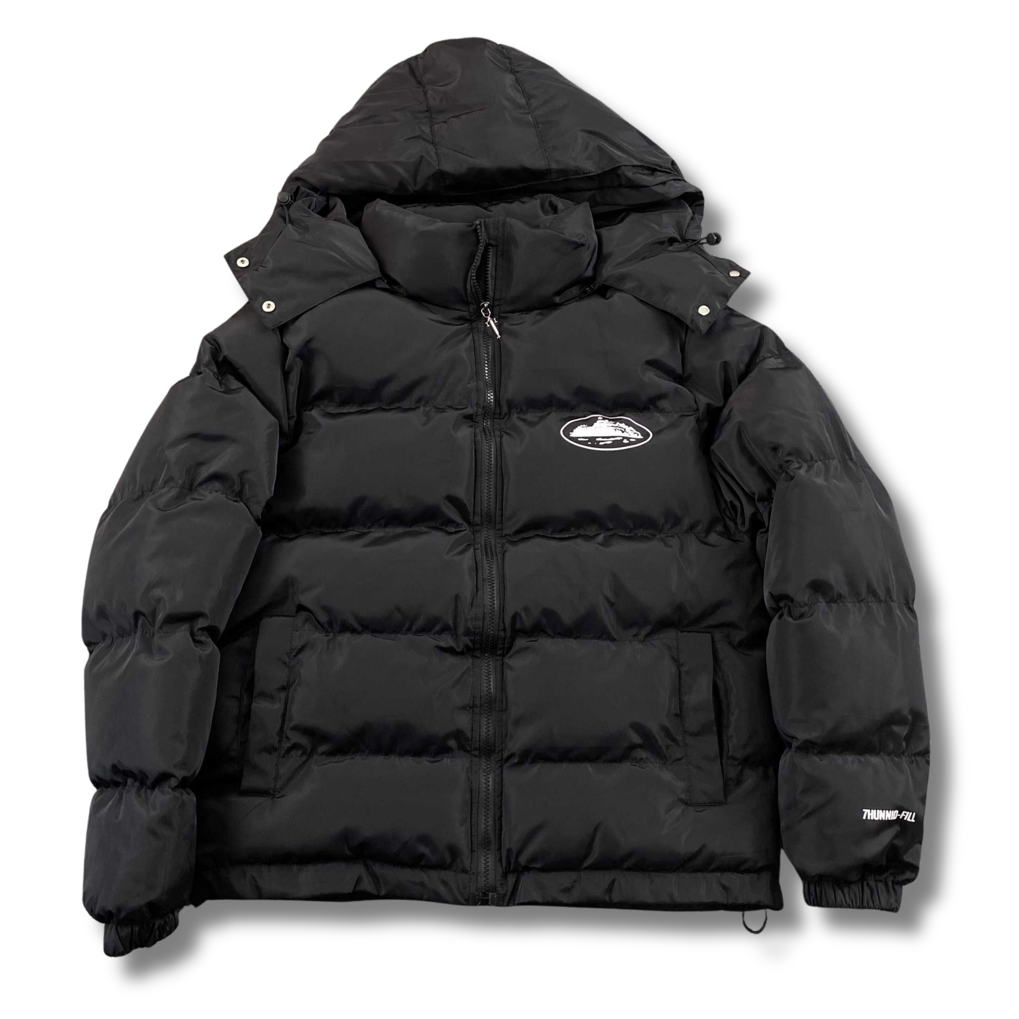 Cortez Hood Jacket Black