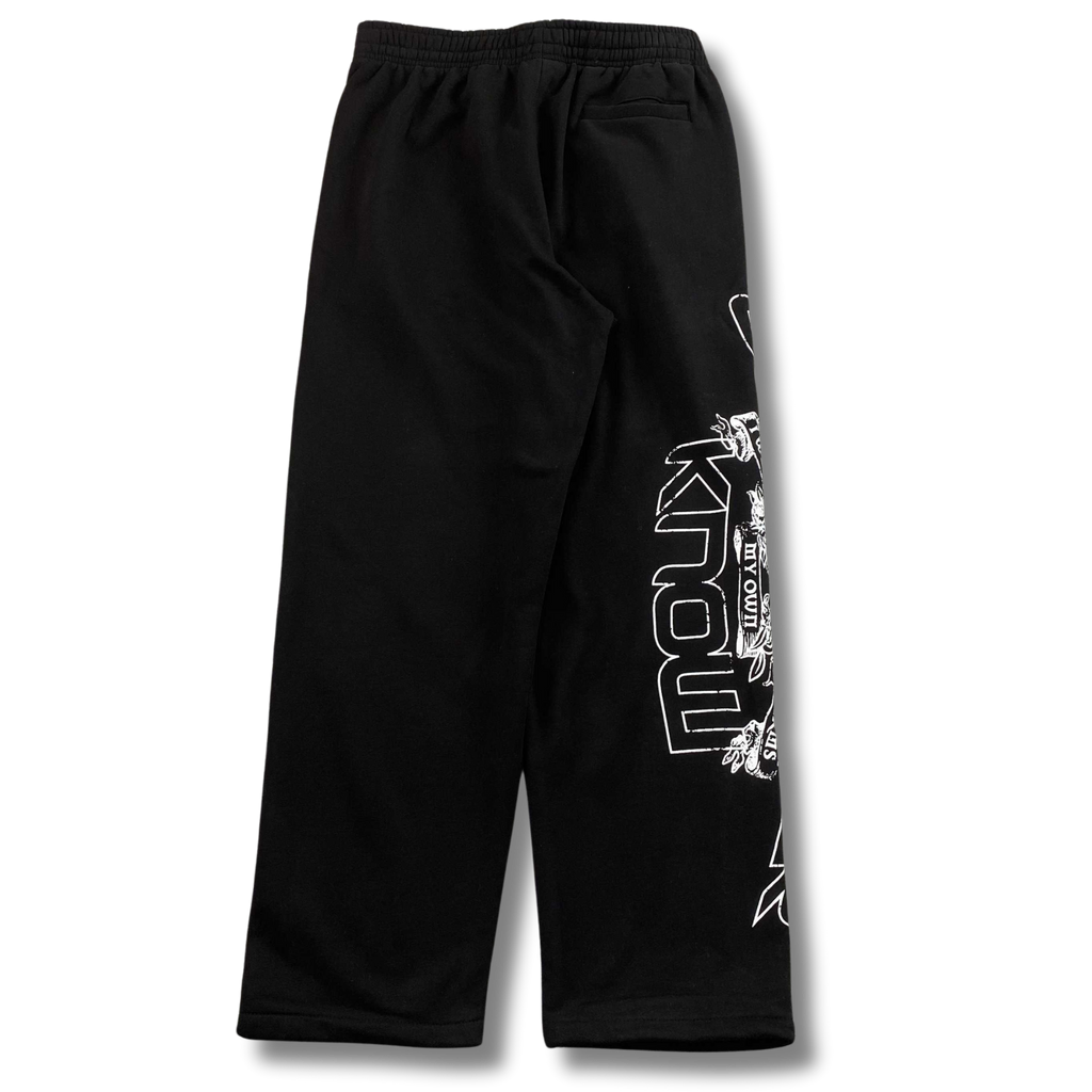 Cortez Big Logo Trousers Black