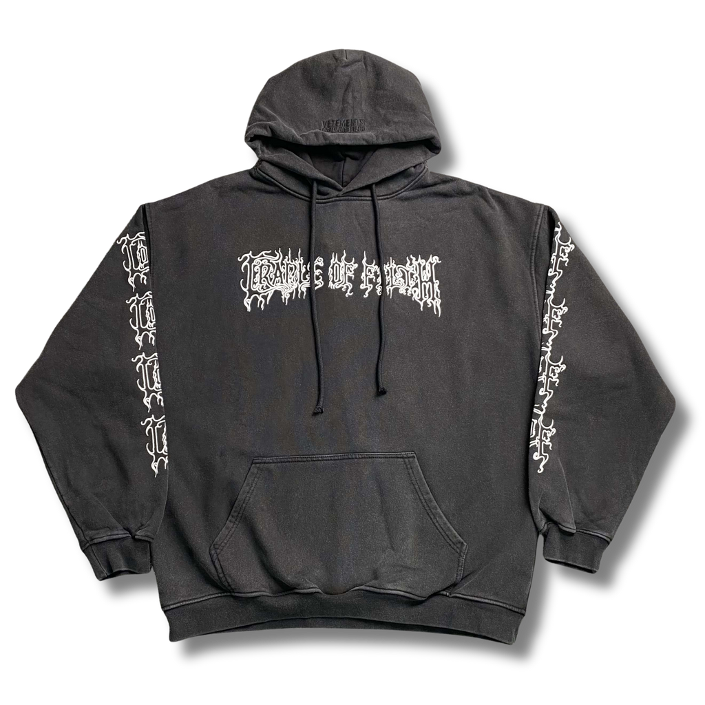 Ments Scribble Hoodie Grey