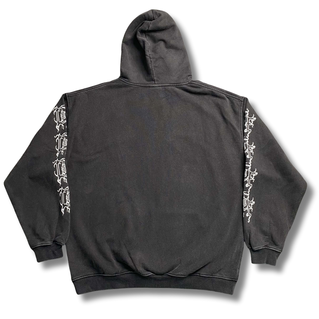 Ments Scribble Hoodie Grey