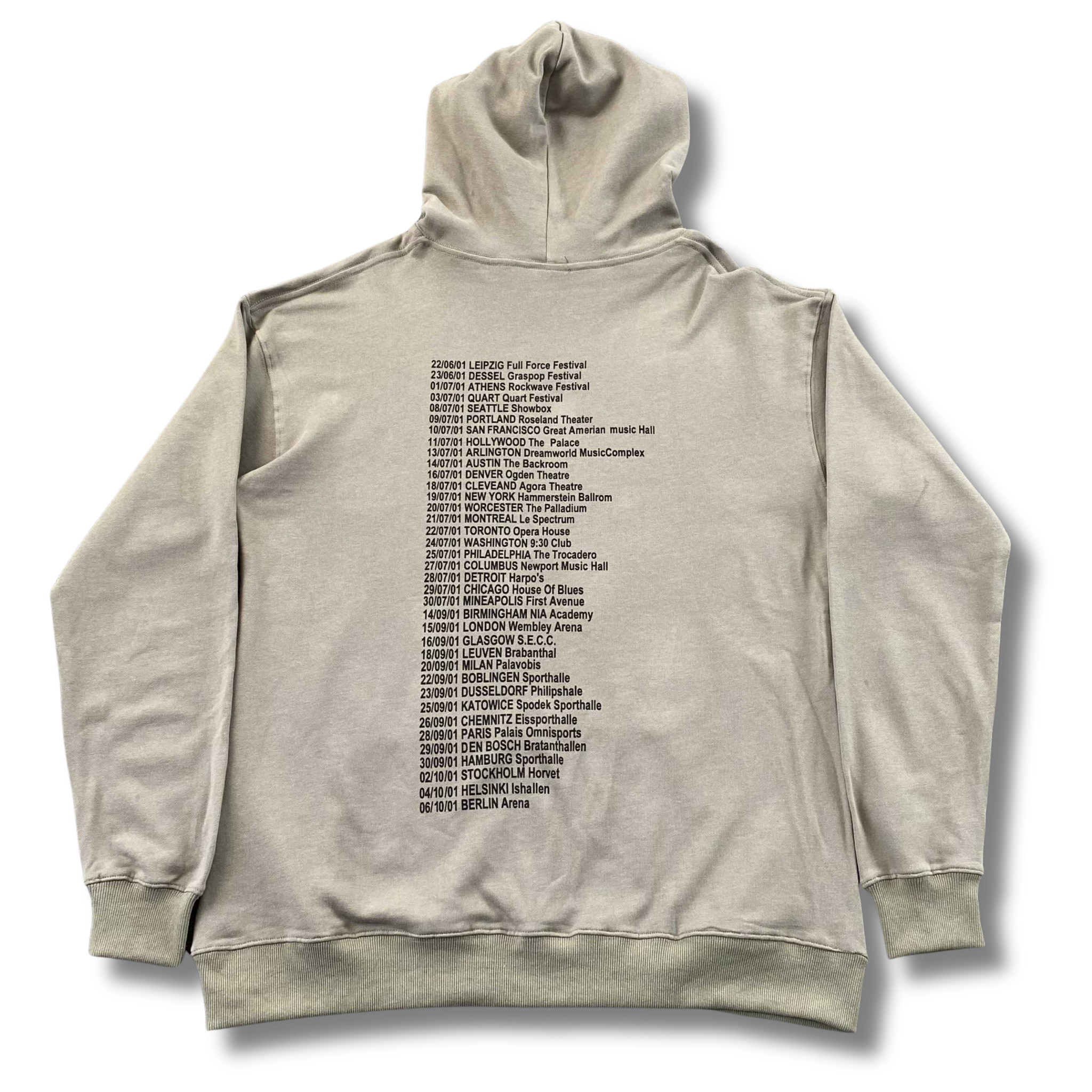 Ments Tour Hoodie Grey
