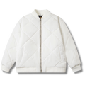 White Bomber Cortez Jacket