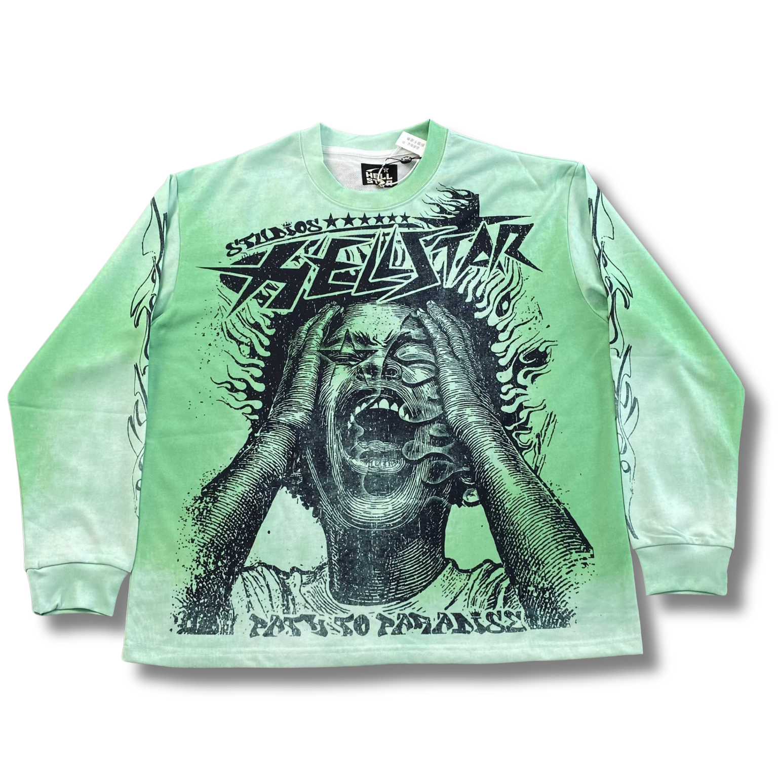 Green Scream Crewneck Helstar