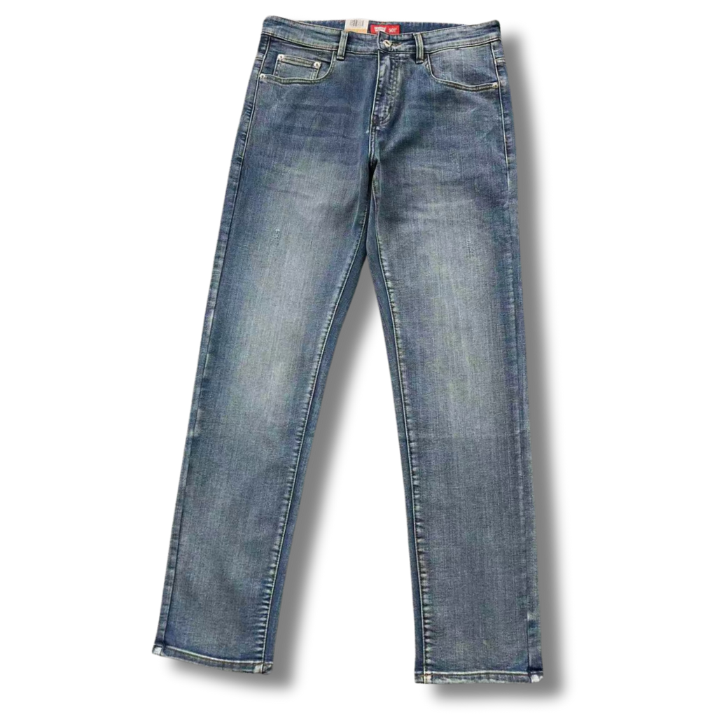 Grey Blue Levi Jeans