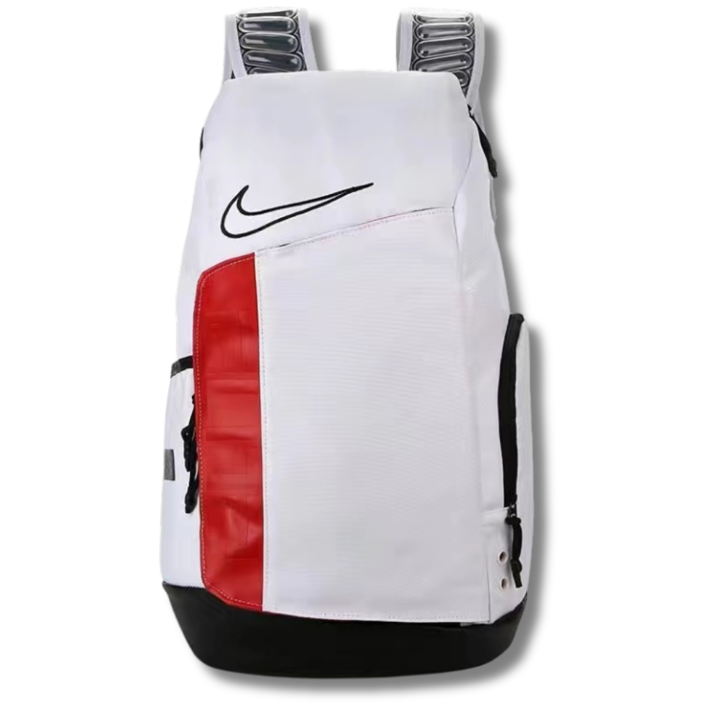 White/Red Nice Elite Backpack