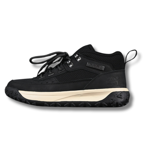 Beige/Black Low Timber Boots