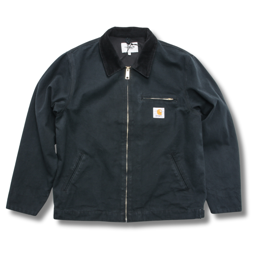 Dark Green Car Denim Jacket