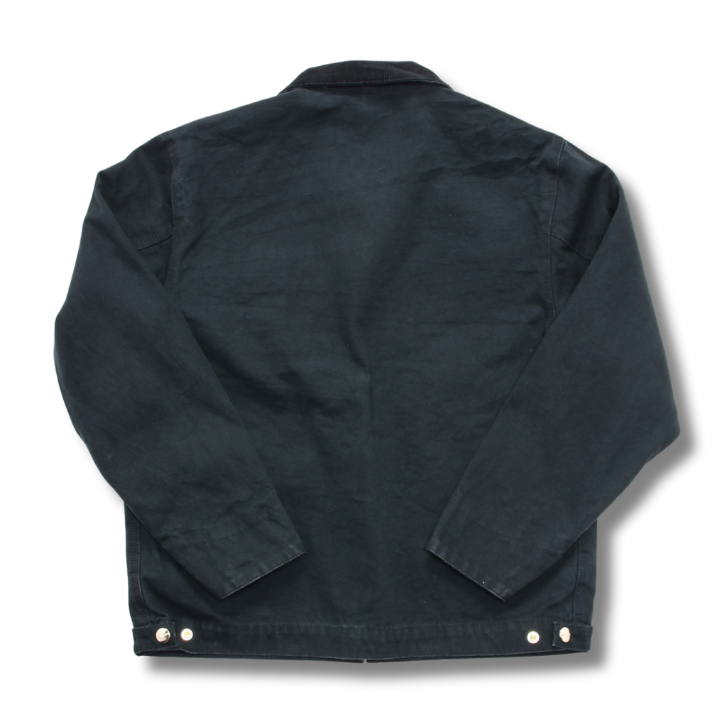 Dark Green Car Denim Jacket