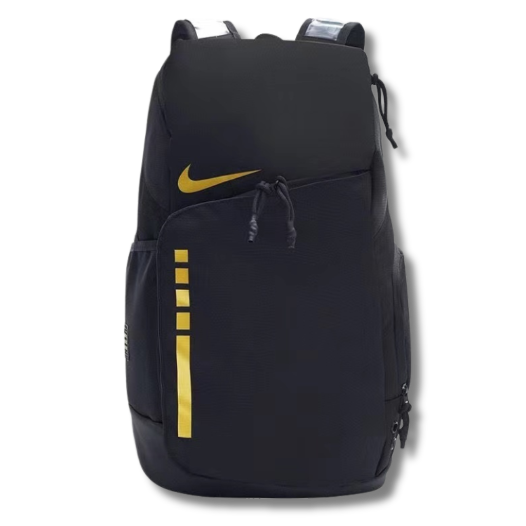 black and gold nike backpack Varsity Elite (32L) 'White Metallic Gold' Zippered foil Nike Heritage 2.0 Backpack 'Black
