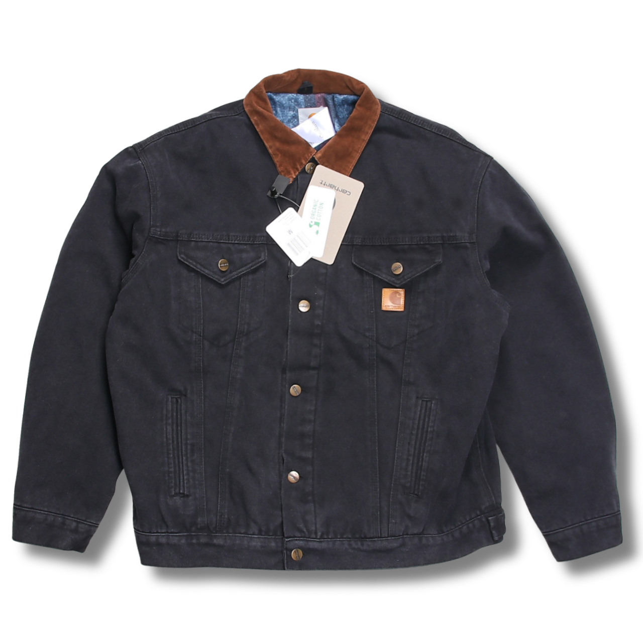 Dark Smoke Grey Car Denim Jacket