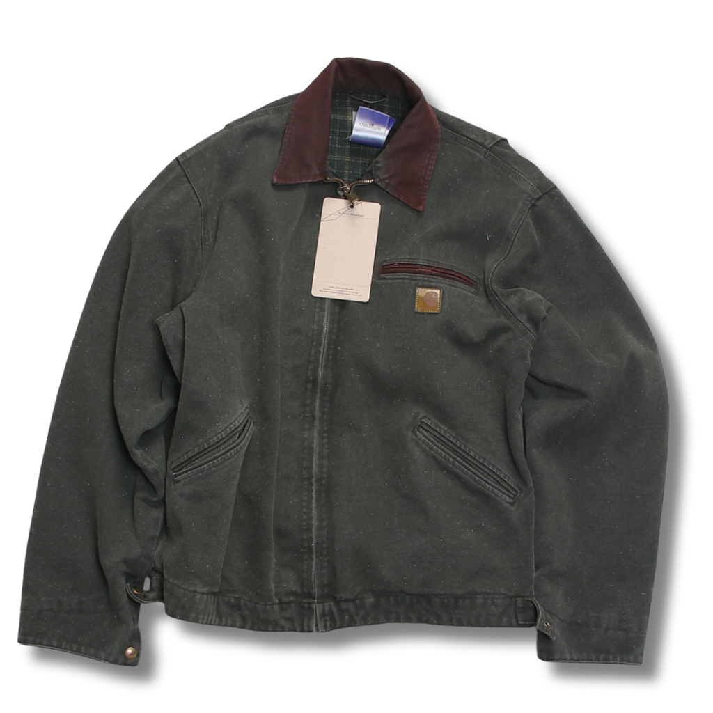 Green Car Denim Jacket