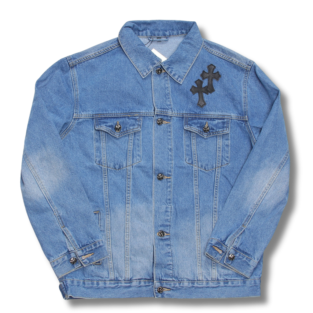 Blue Heart Denim Jacket