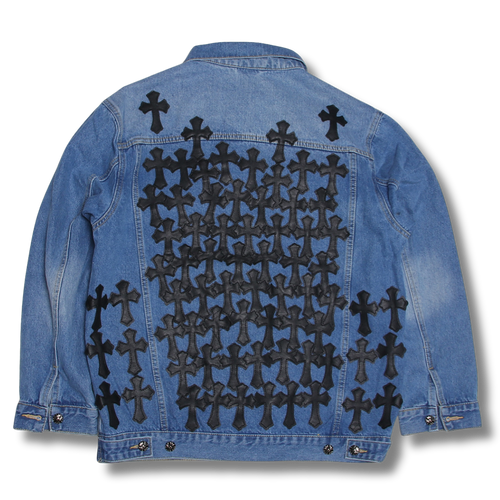 Blue Heart Denim Jacket