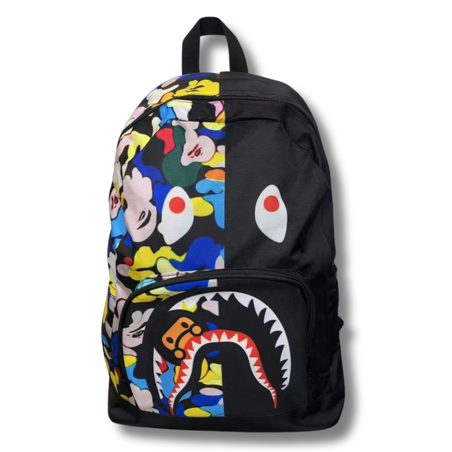 Ape Backpack Half face colorful