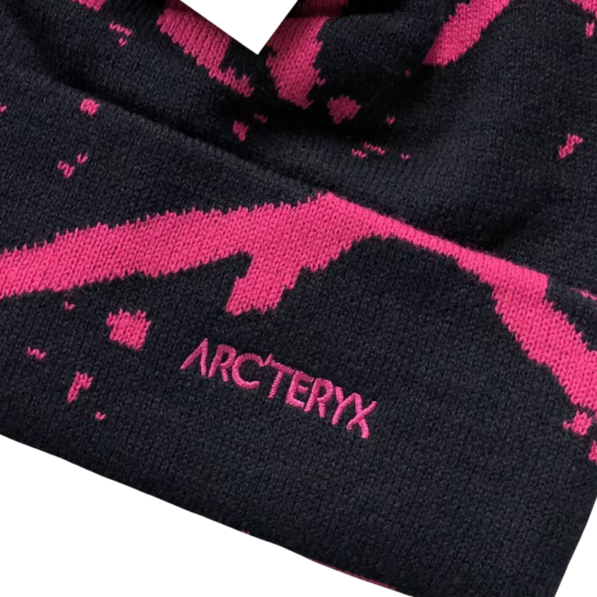 Arc' Beanie Black/Pink