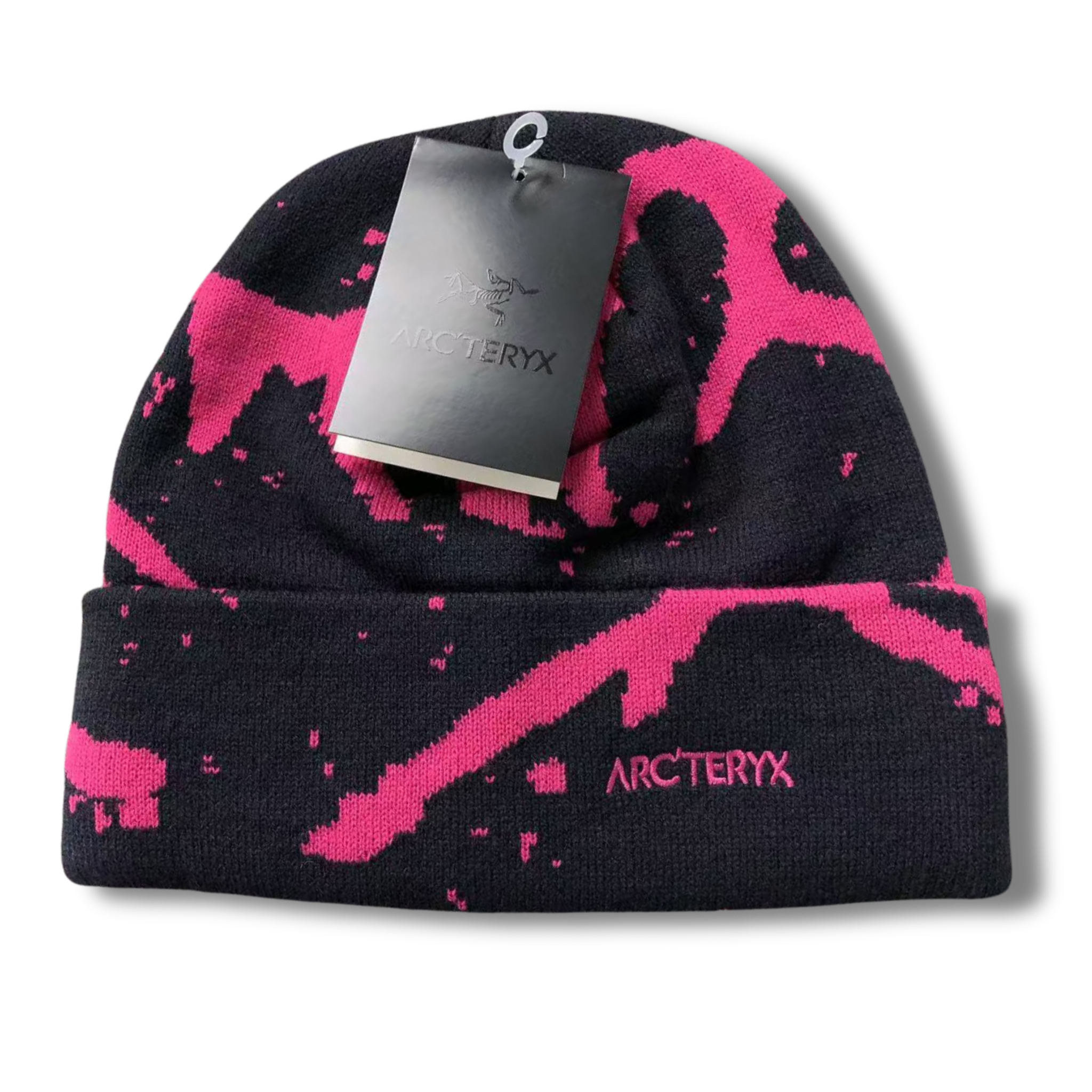 Arc' Beanie Black/Pink