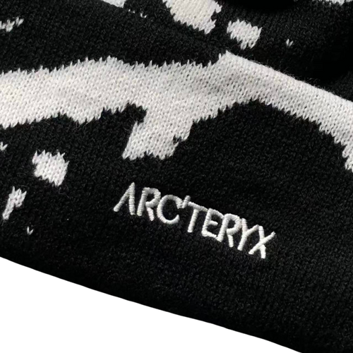 Arc' Beanie Black/White