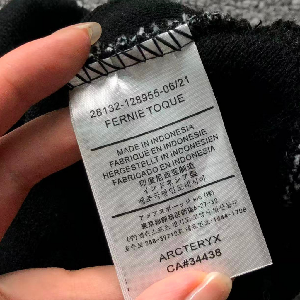 Arc' Beanie Black/White