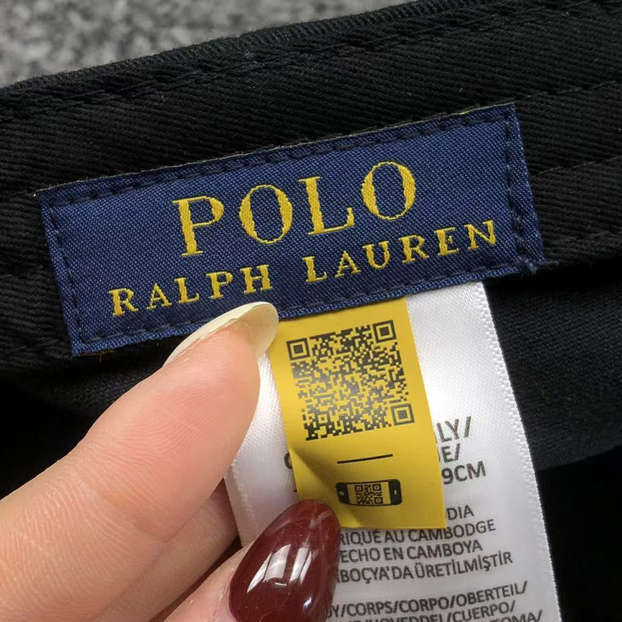 Ralph L. Cap in Black