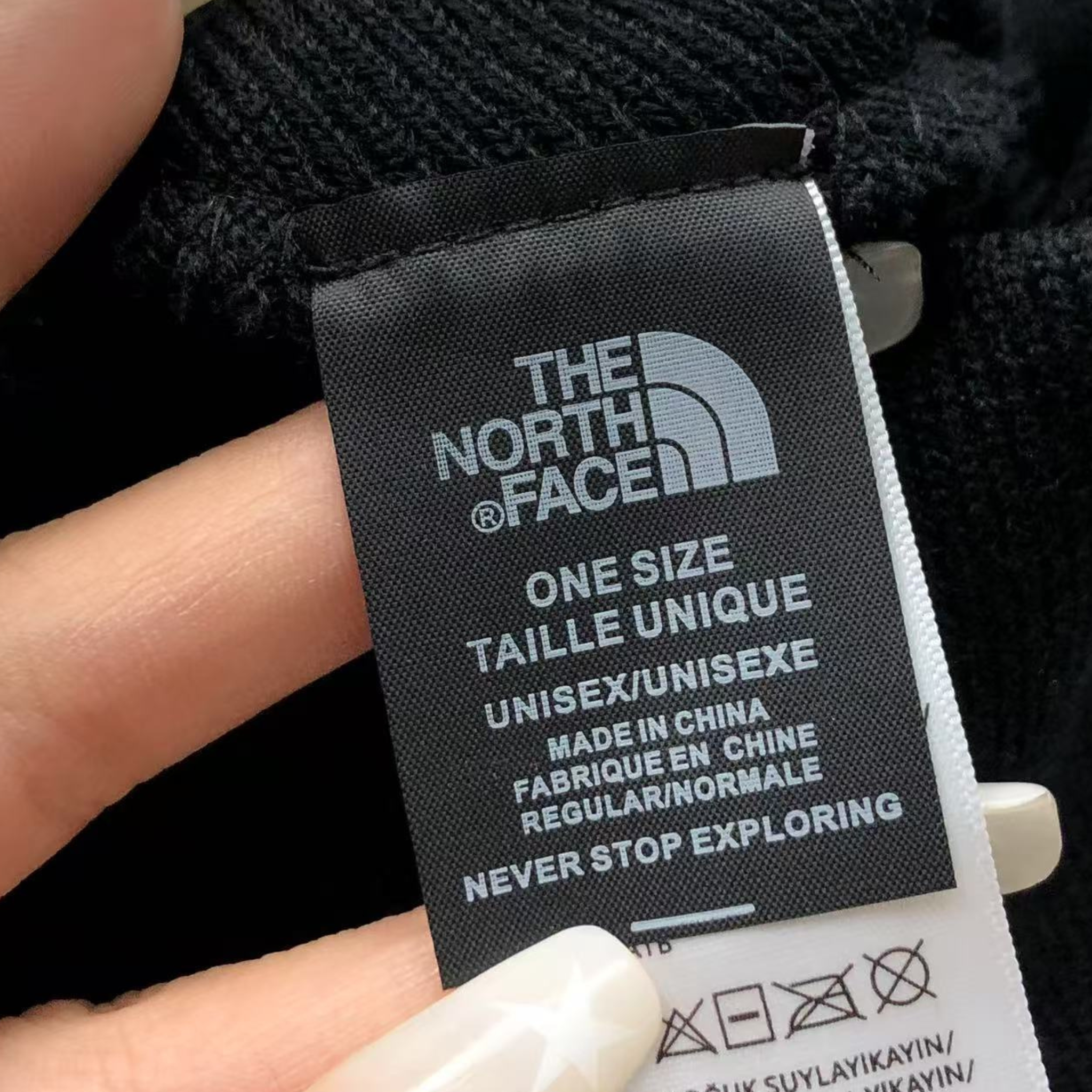 The N Face Beanie Black