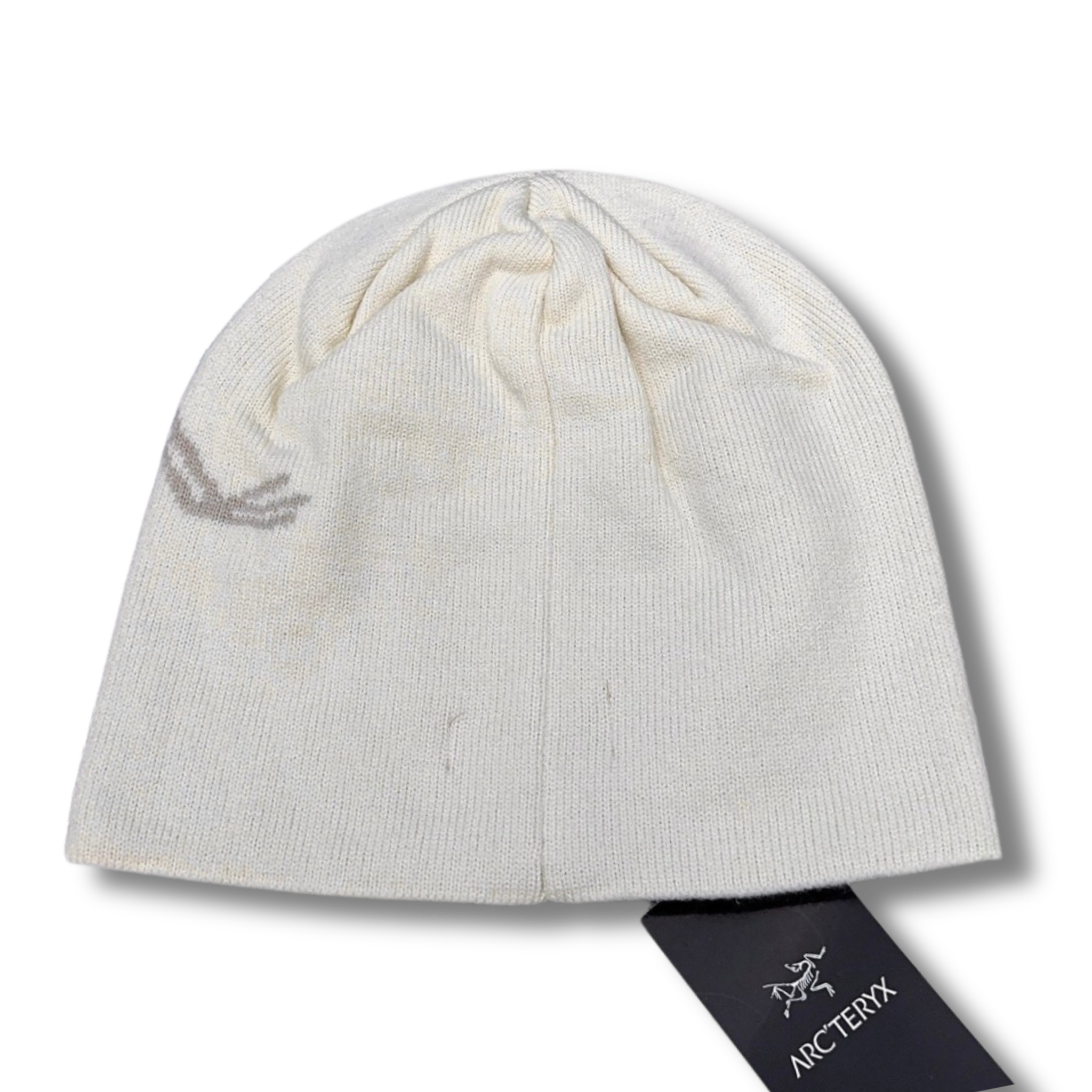 Arc' Beanie White w Gray
