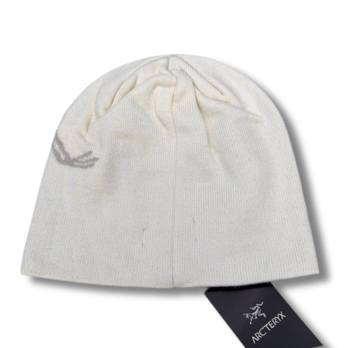 Arc' Beanie White w Gray