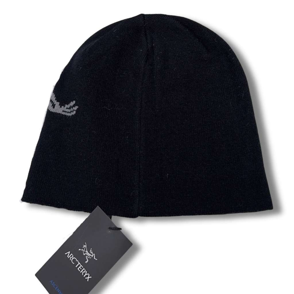 Arc' Beanie Black w Gray