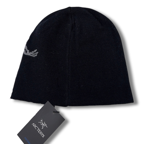 Arc' Beanie Black w Gray
