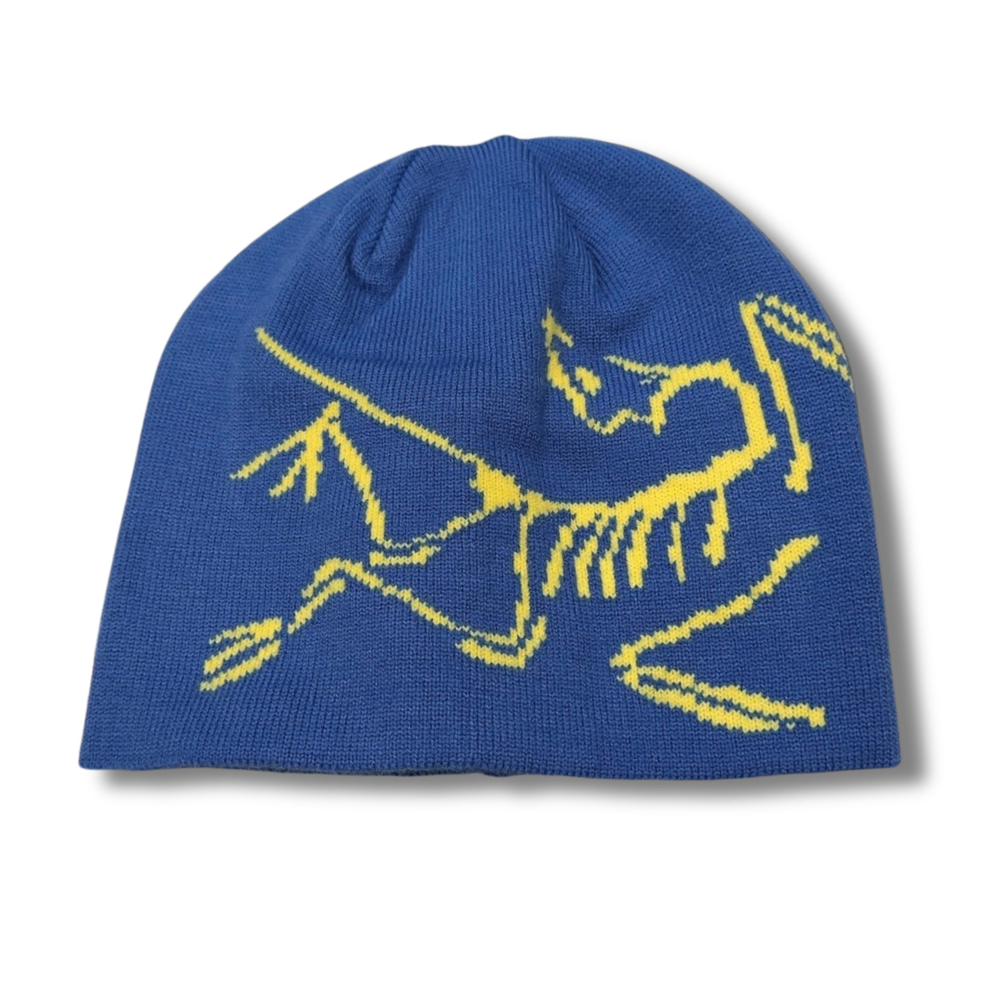 Arc' Beanie Blue w Yellow