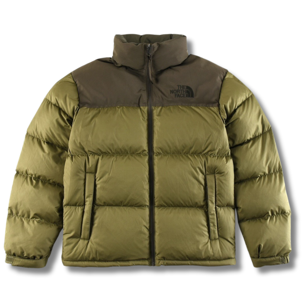 The N Face Jacket Green tones