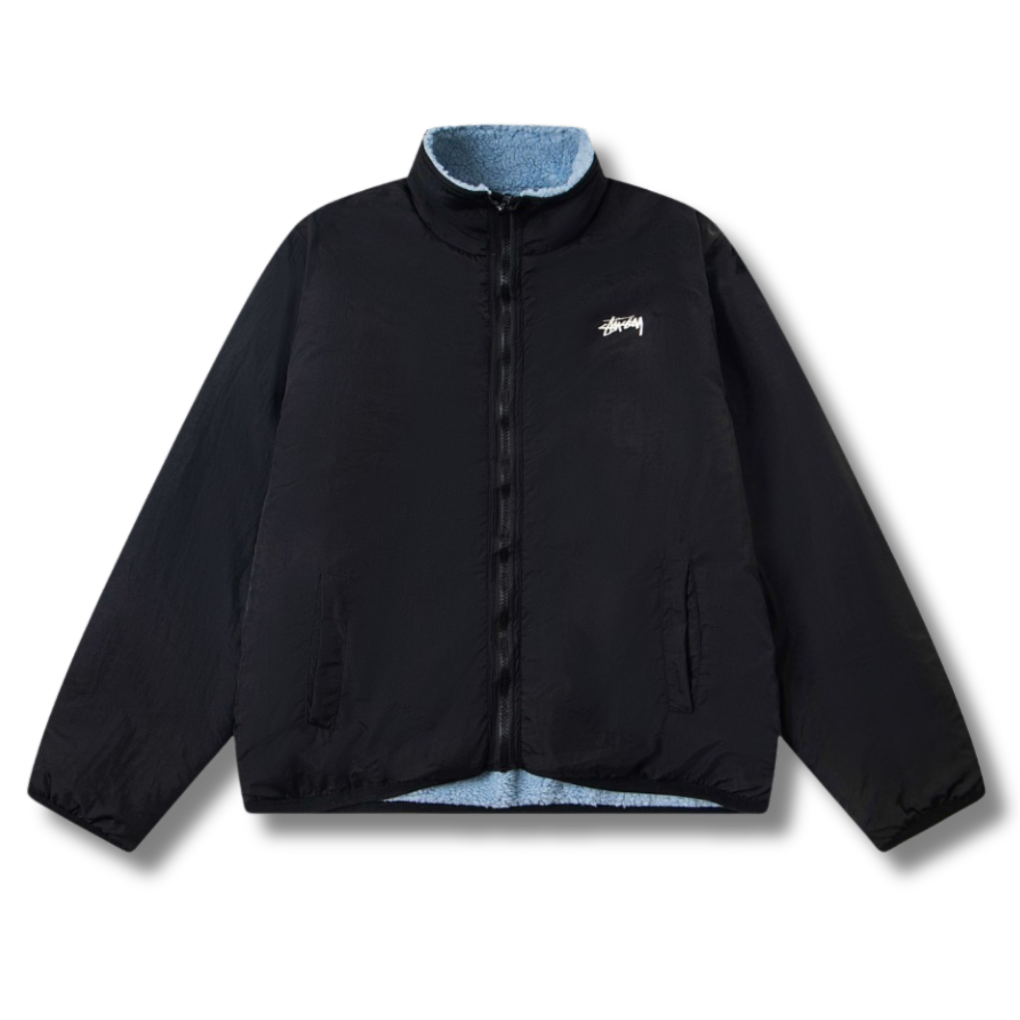 Stu Jacket Double sided Black w Blue
