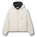 Stu Jacket White w Black inside