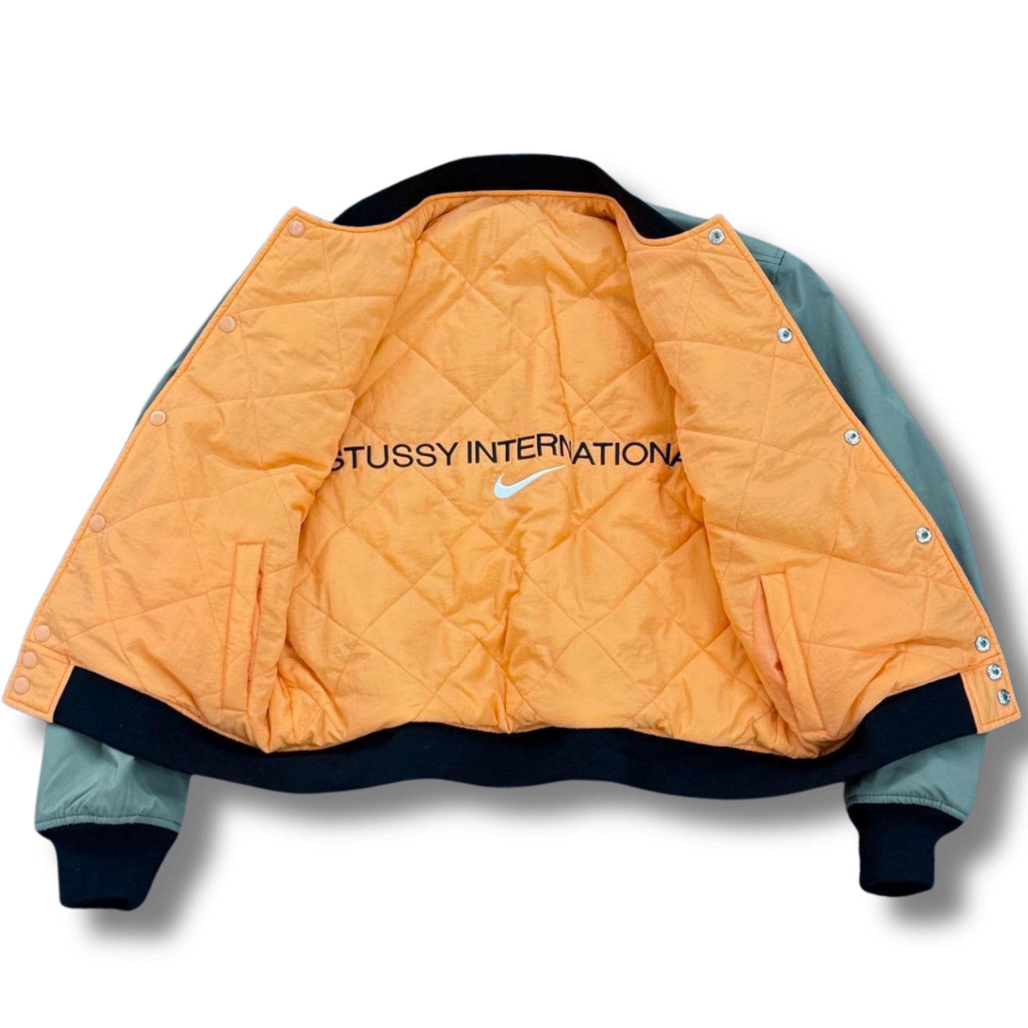 Nice Jacket Green w Orange