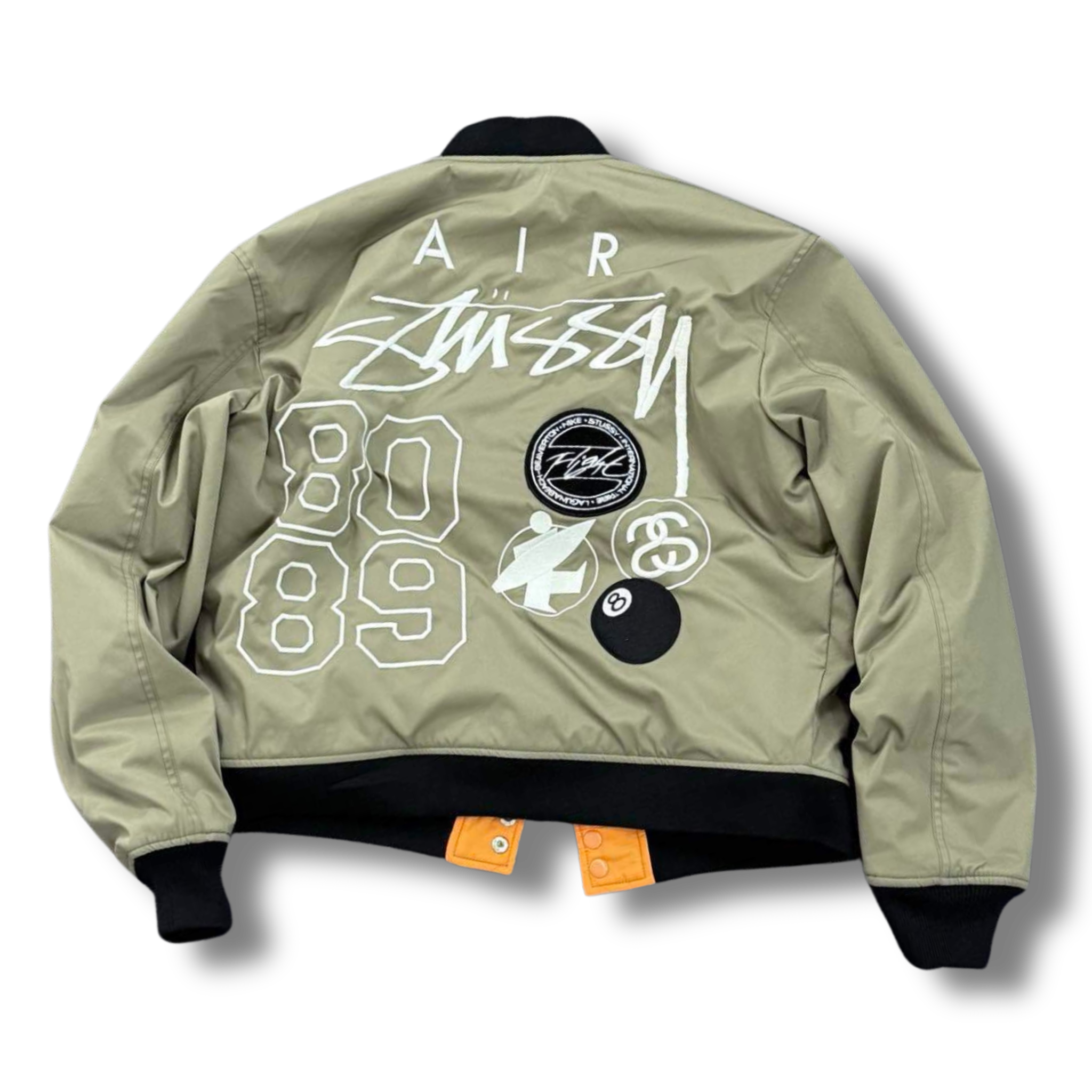 Nice Jacket Green w Orange