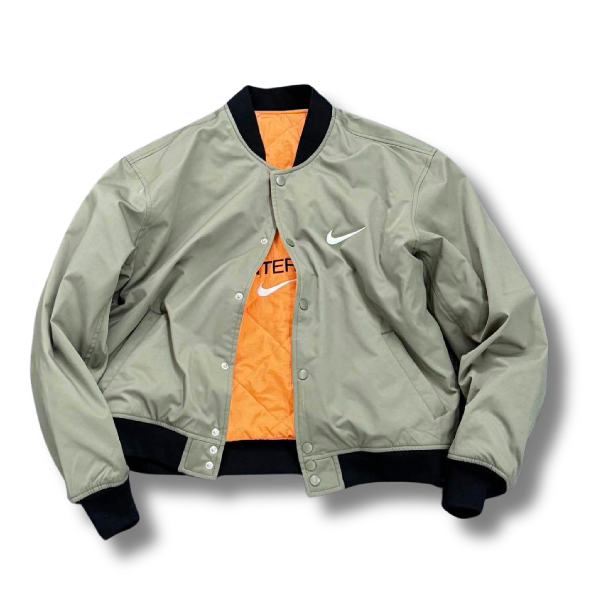 Nice Jacket Green w Orange