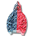 Ape Hoodie split cotton candy