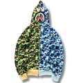 Ape Hoodie split Earth & sea