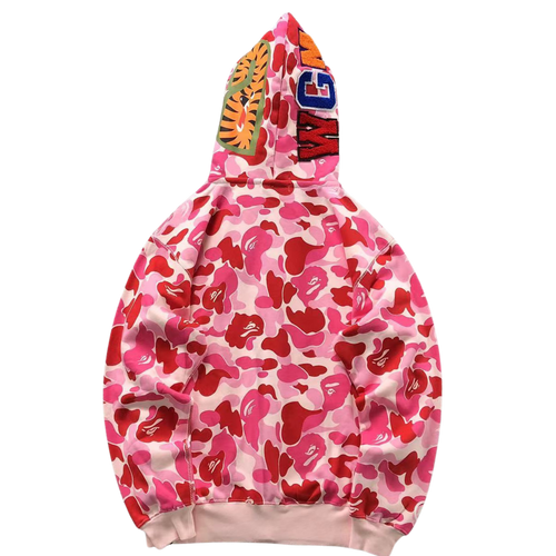 Ape Hoodie Rose Leopard