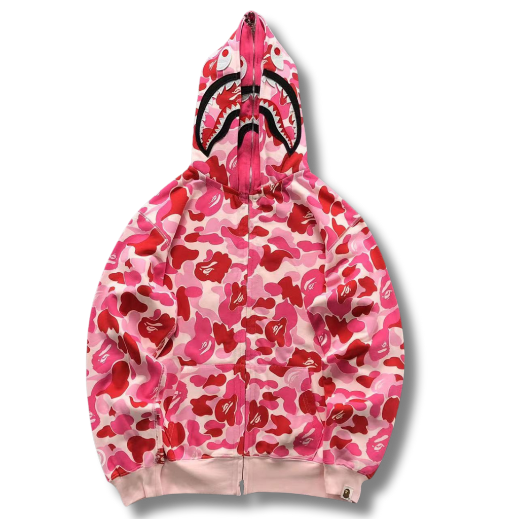 Ape Hoodie Rose Leopard