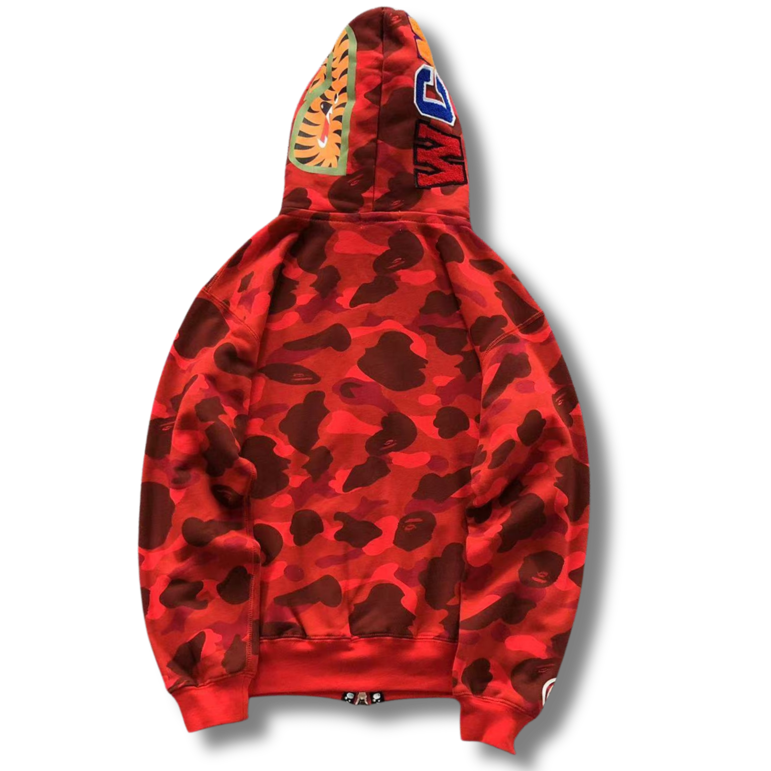 Ape Hoodie Lava Leopard