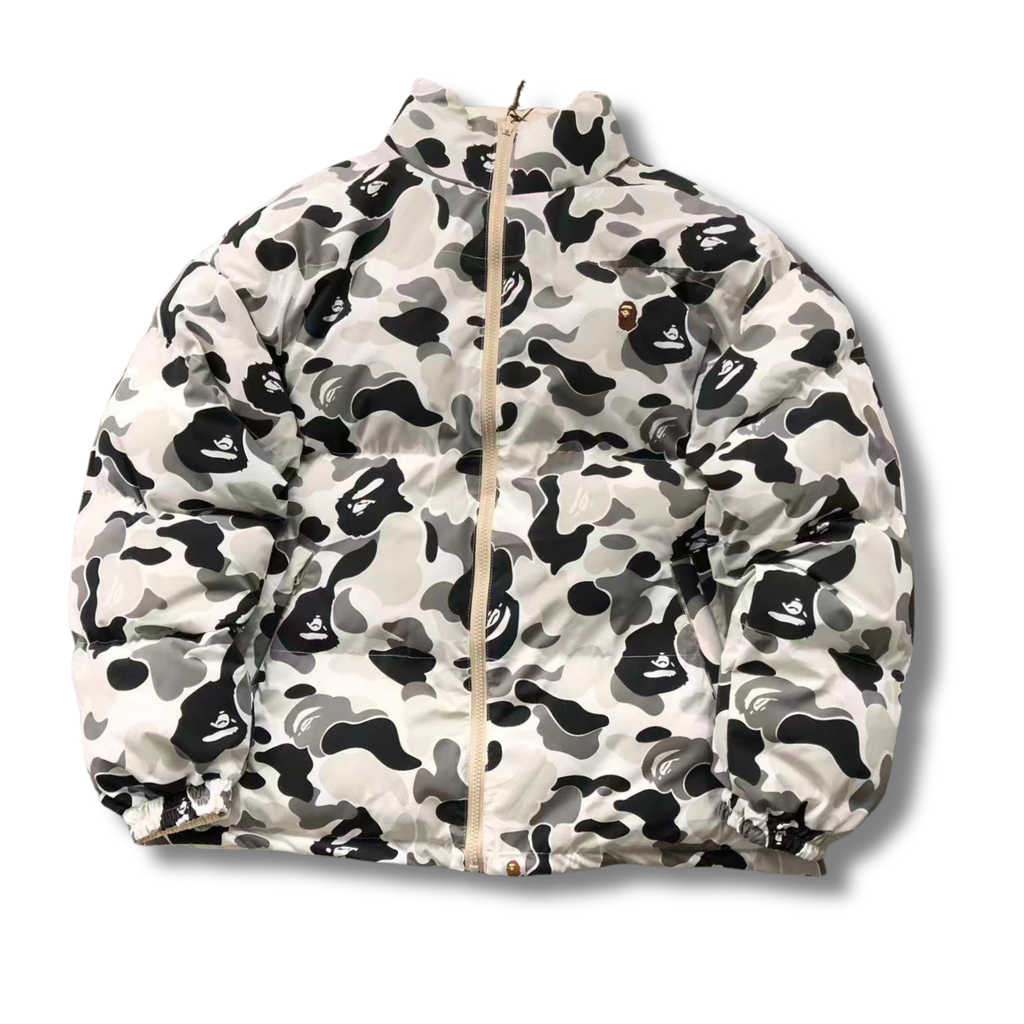 Ape Double sided Puffer Snow