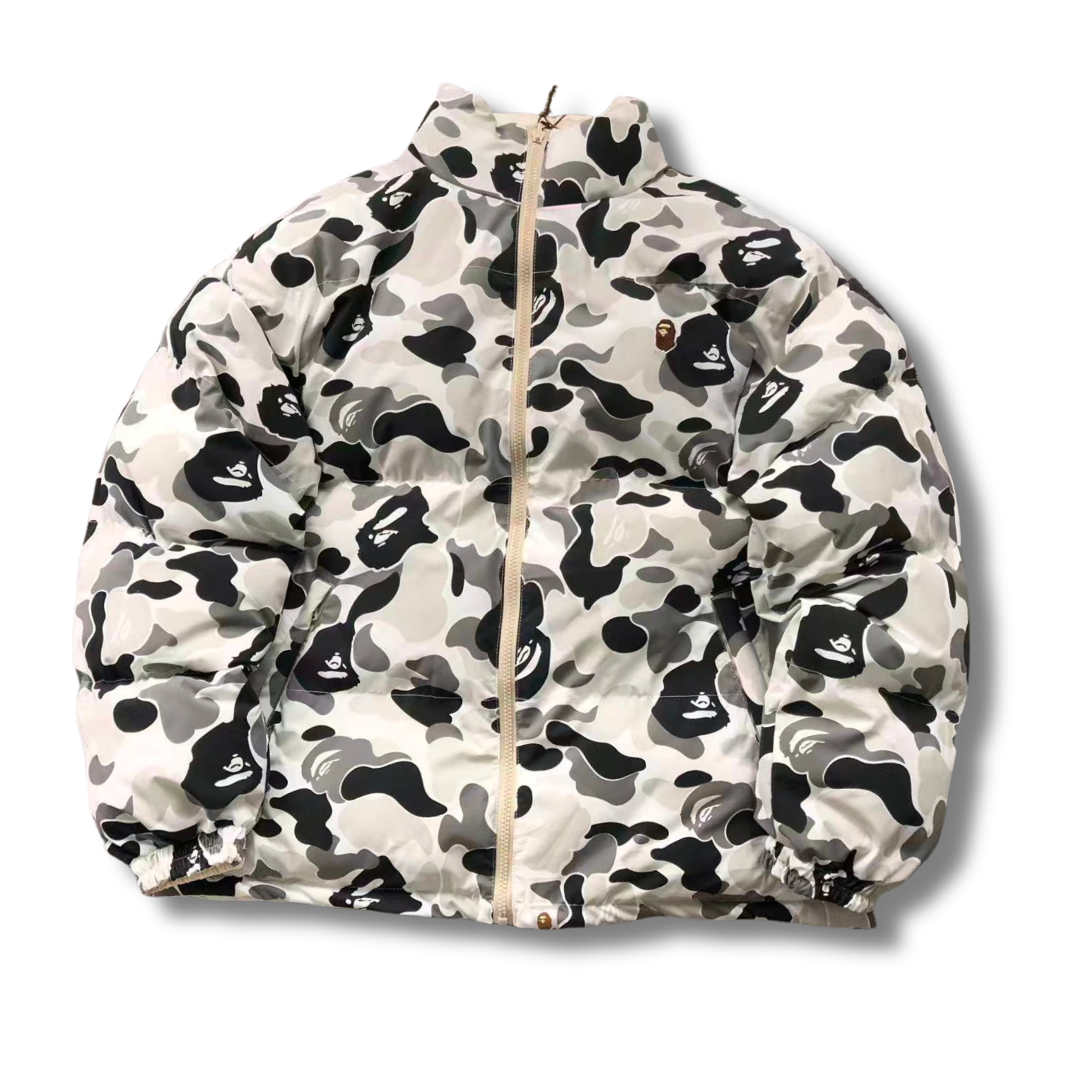 Ape Double sided Puffer Snow