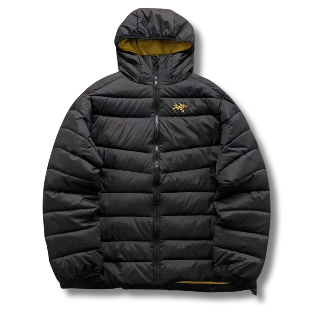 Arc' Jacket Black with Yellow inside
